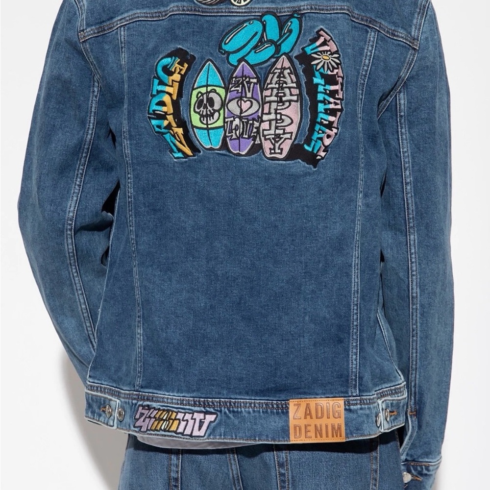 Zadig & Voltaire Blue Denim Jacket